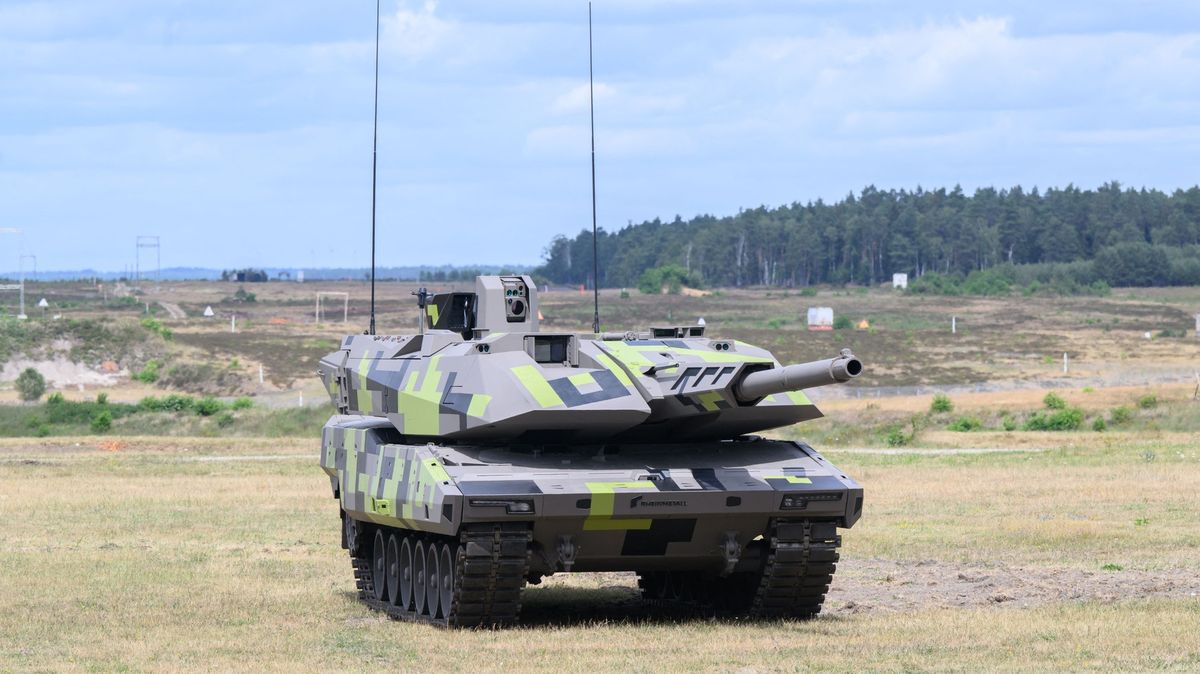 Německá firma plánuje vystavět továrnu na výrobu tanků přímo na Ukrajině